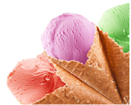 The usage of colloid microcrystalline cellulose-- Ice products, frozen desserts